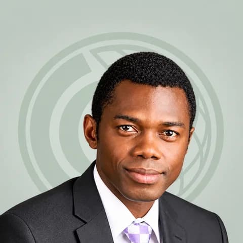 Portrait of Dr Adeniyi Onamusi